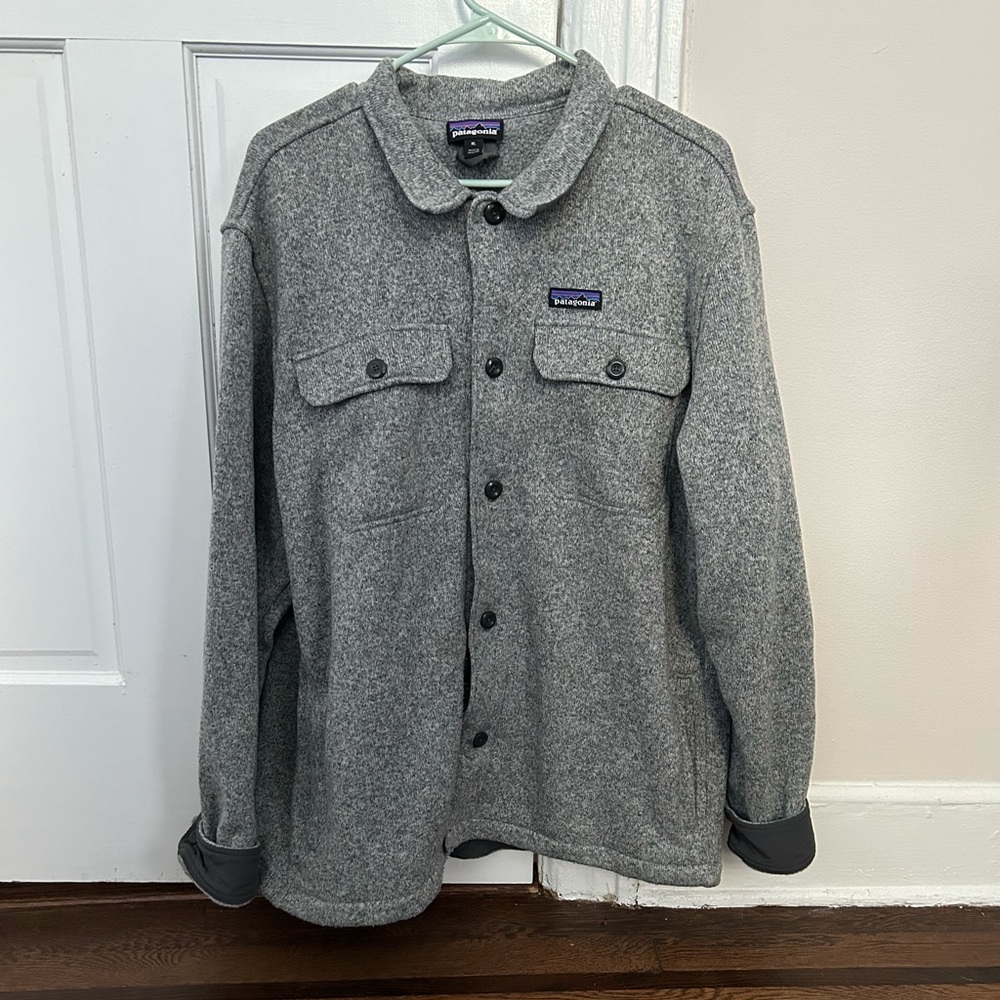 Patagonia button-down sweater
